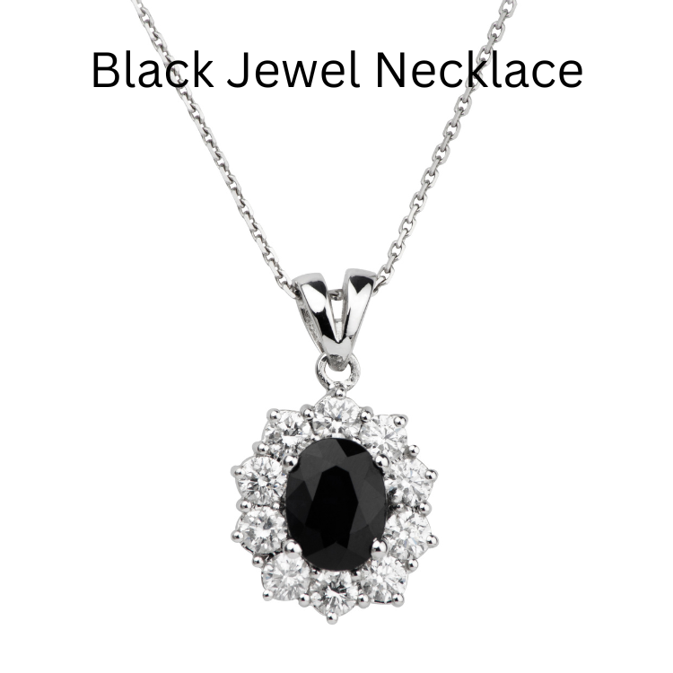 Black Jewel Necklace