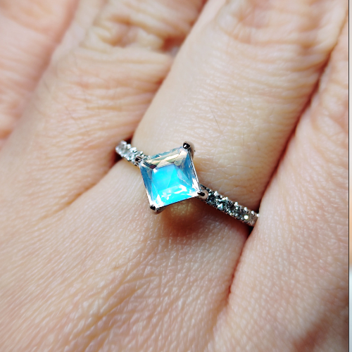Moon Stone Ring
